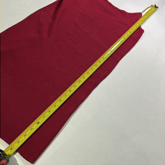 Sam Edelman Allie Cherries Jubilee long sleeved cropped sweater & midi dress med - Picture 13 of 16